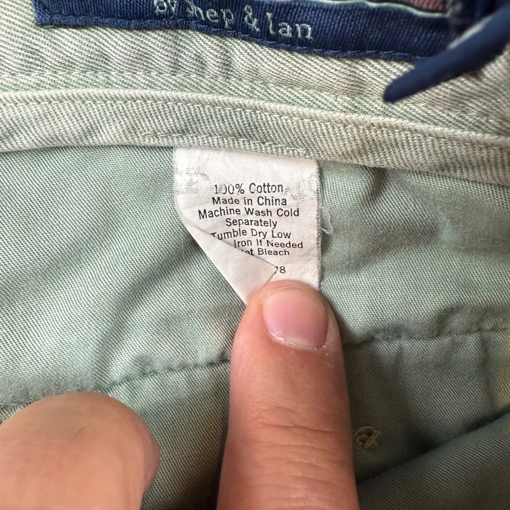 Vineyard Vines Mens‎ Club Pant Chinos Casual 36x34 Sage Green Cotton